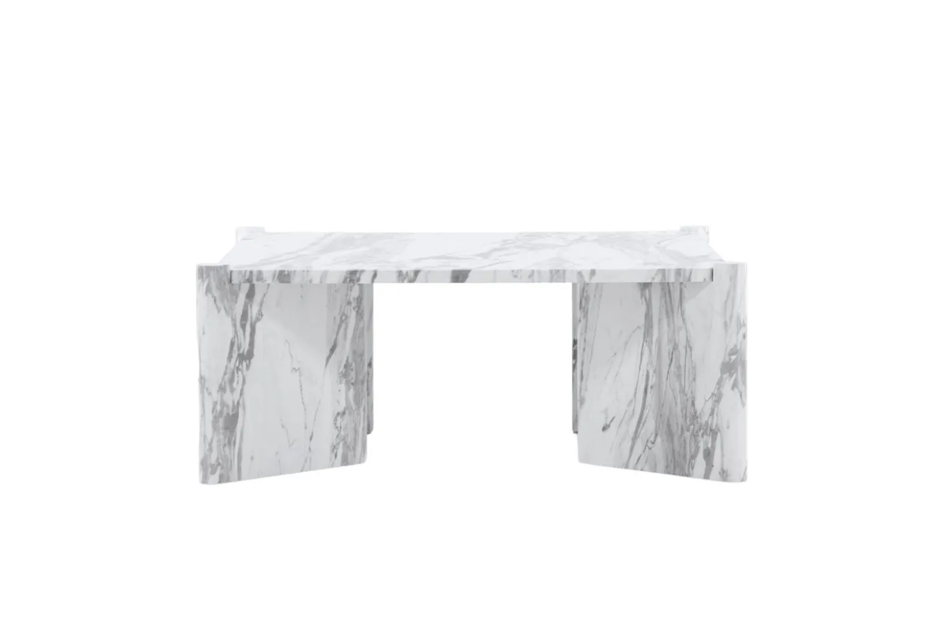 Fjôrd Salontafel Rogaland Wit Marmerlook/Mdf