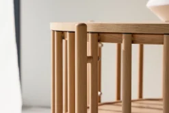 Fjôrd Salontafel Rubbo Naturel ⌀80cm