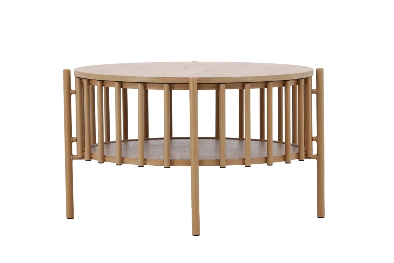Fjôrd Salontafel Rubbo Naturel ⌀80cm