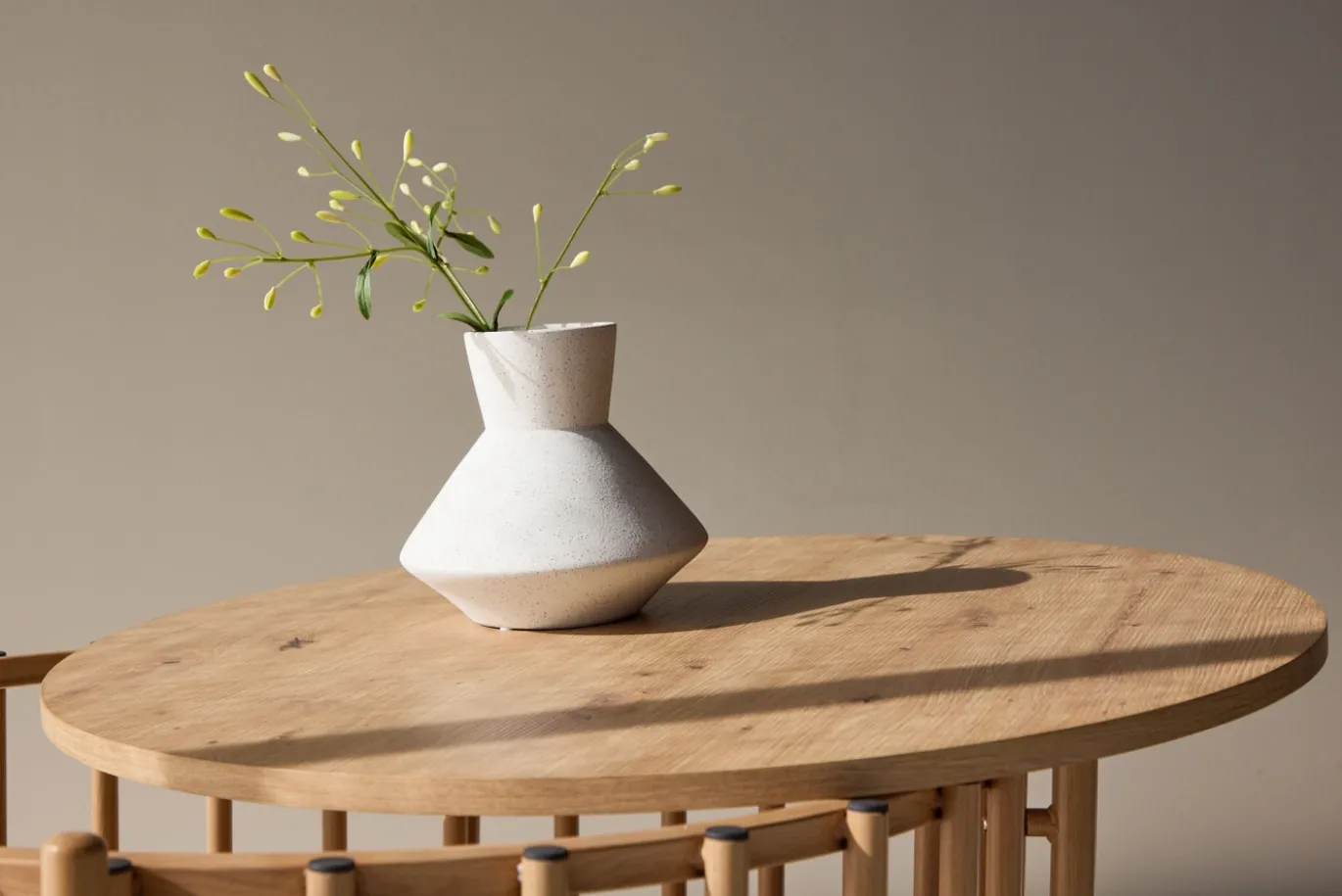 Fjôrd Salontafel Rubbo Naturel ⌀80cm