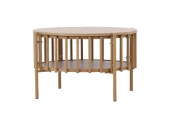 Fjôrd Salontafel Rubbo Naturel ⌀80cm