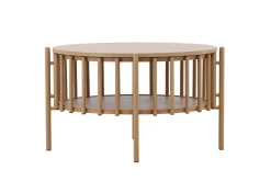 Fjôrd Salontafel Rubbo Naturel ⌀80cm