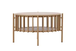 Fjôrd Salontafel Rubbo Naturel ⌀80cm