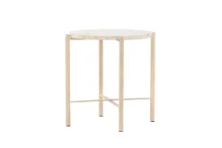 Fjôrd Salontafel Sandhamn Beige ⌀40cm