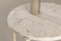 Fjôrd Salontafel Sandhamn Beige ⌀40cm