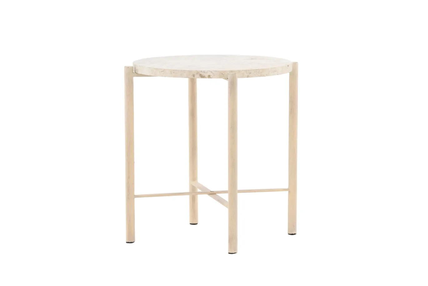 Fjôrd Salontafel Sandhamn Beige ⌀40cm