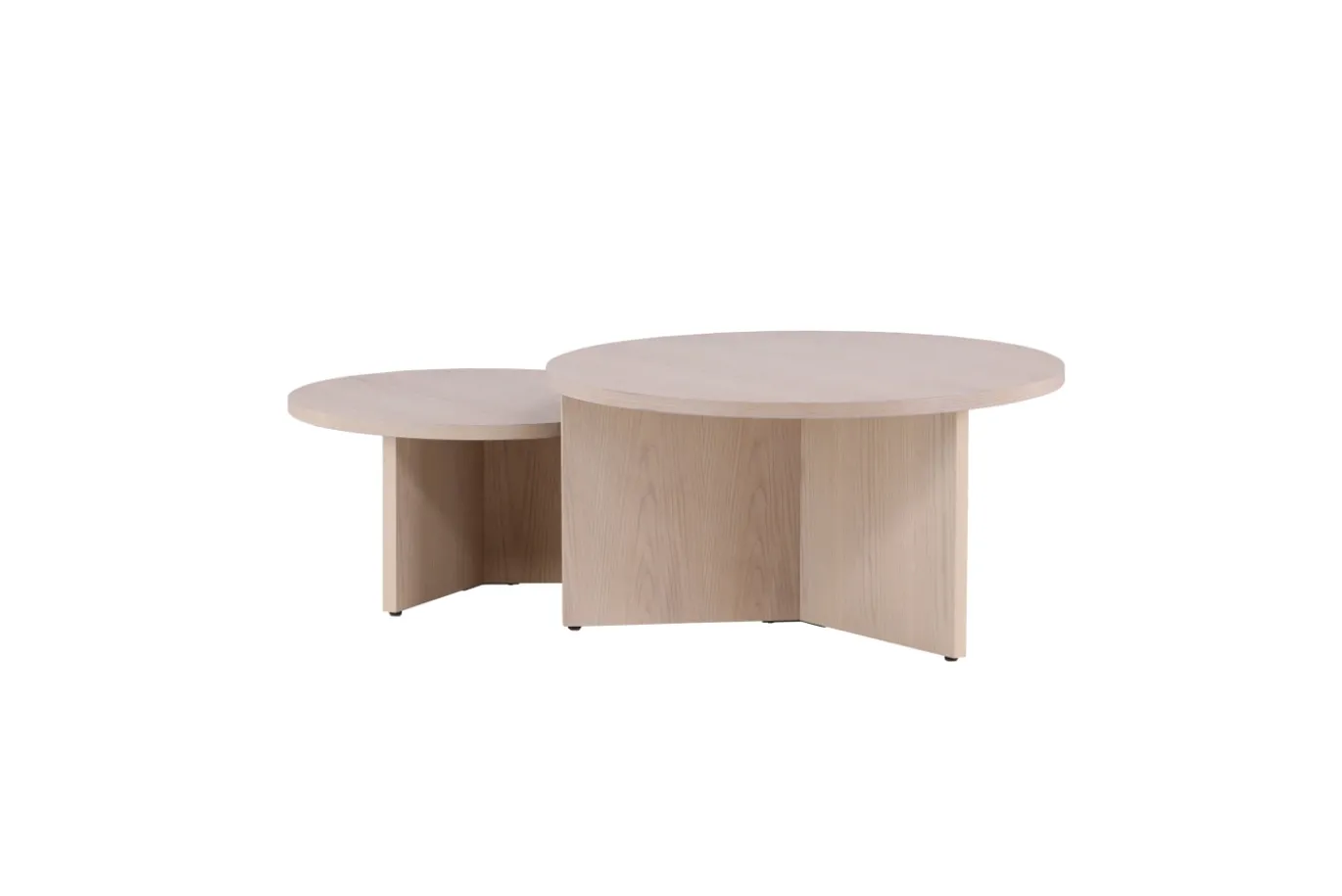 Fjôrd Salontafel Set Saltö Whitewash MDF