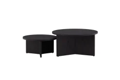 Fjôrd Salontafel Set Saltö Whitewash MDF