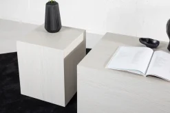 Fjôrd Salontafel Set York Hoog Whitewash MDF