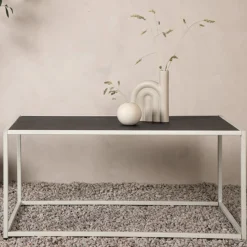 Fjôrd Salontafel Siaton Staal Beige Rectangular 60x110cm