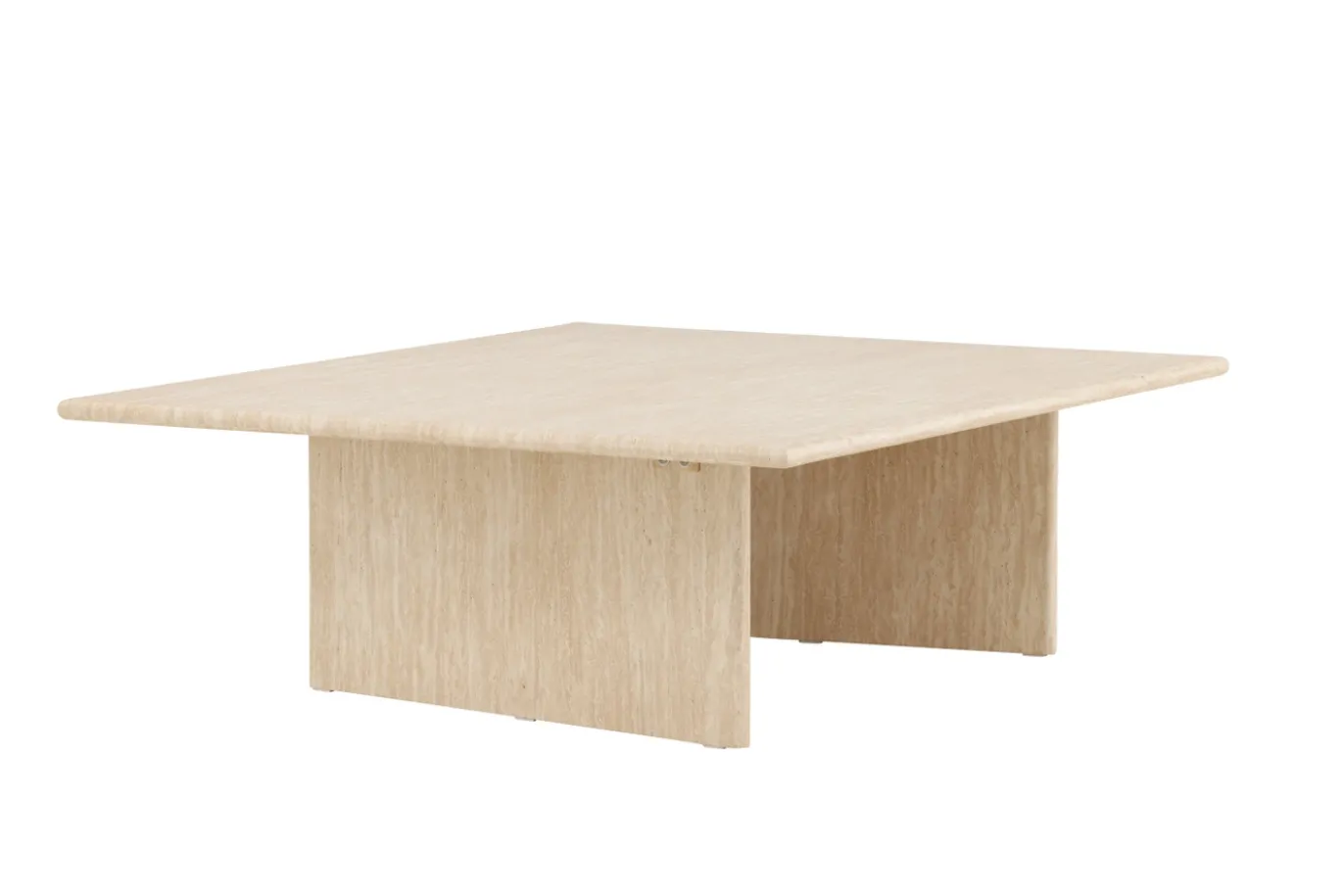 Fjôrd Salontafel Skagen Beige Travertinlook 120x100cm