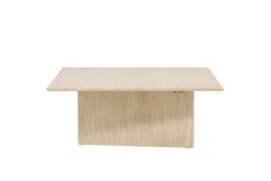 Fjôrd Salontafel Skagen Beige Travertinlook 120x100cm