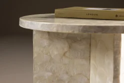 Fjôrd Salontafel Smögen Beige ⌀40cm