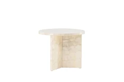 Fjôrd Salontafel Smögen Beige ⌀40cm