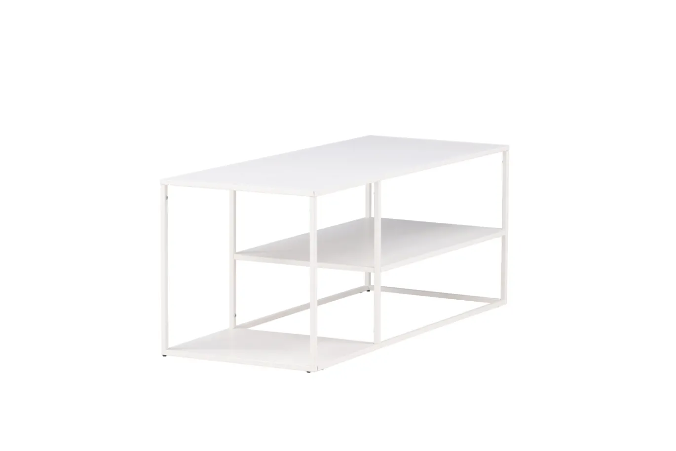 Fjôrd Salontafel Staal Wit 50x120cm