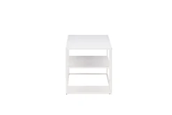 Fjôrd Salontafel Staal Wit 50x120cm