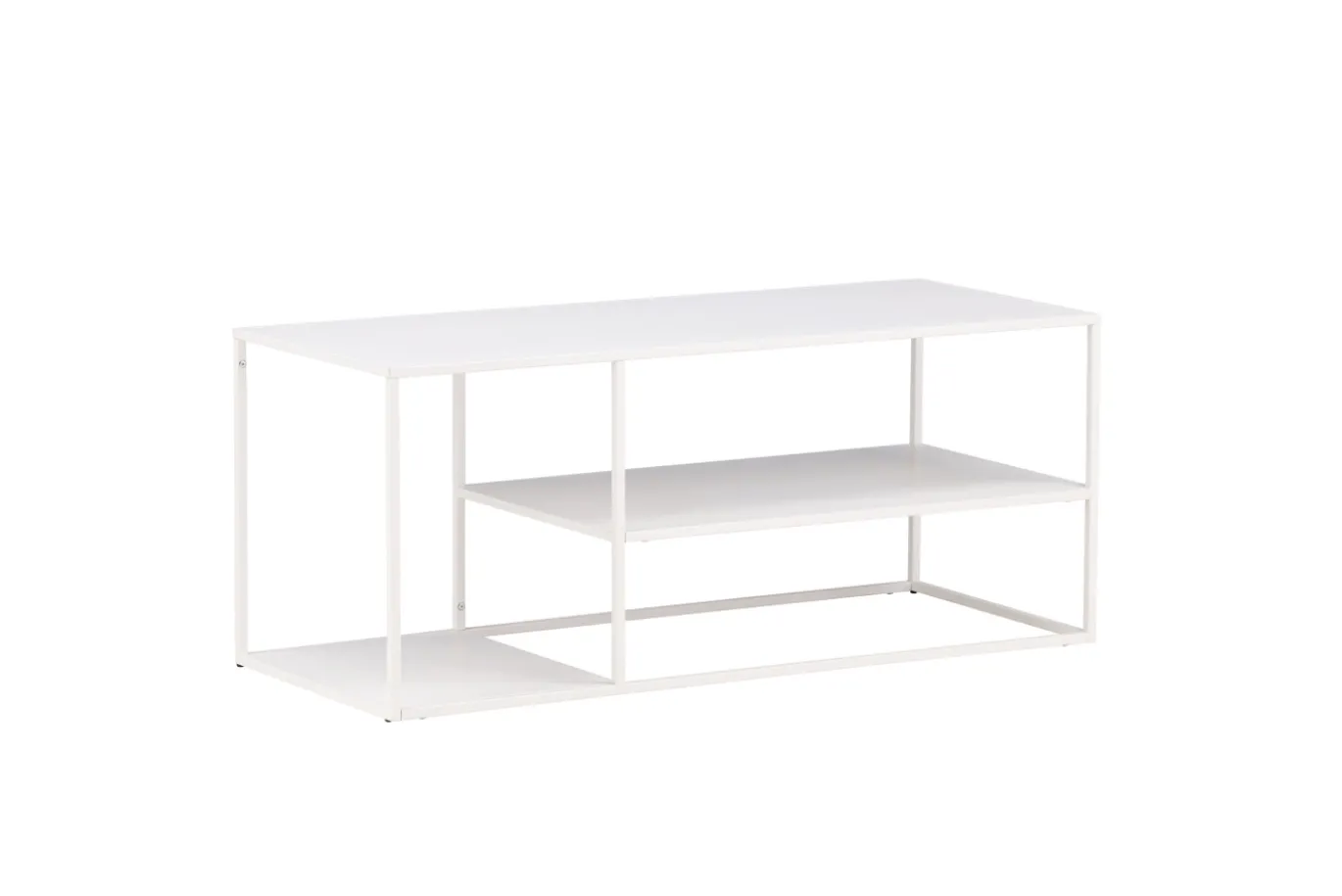 Fjôrd Salontafel Staal Wit 50x120cm