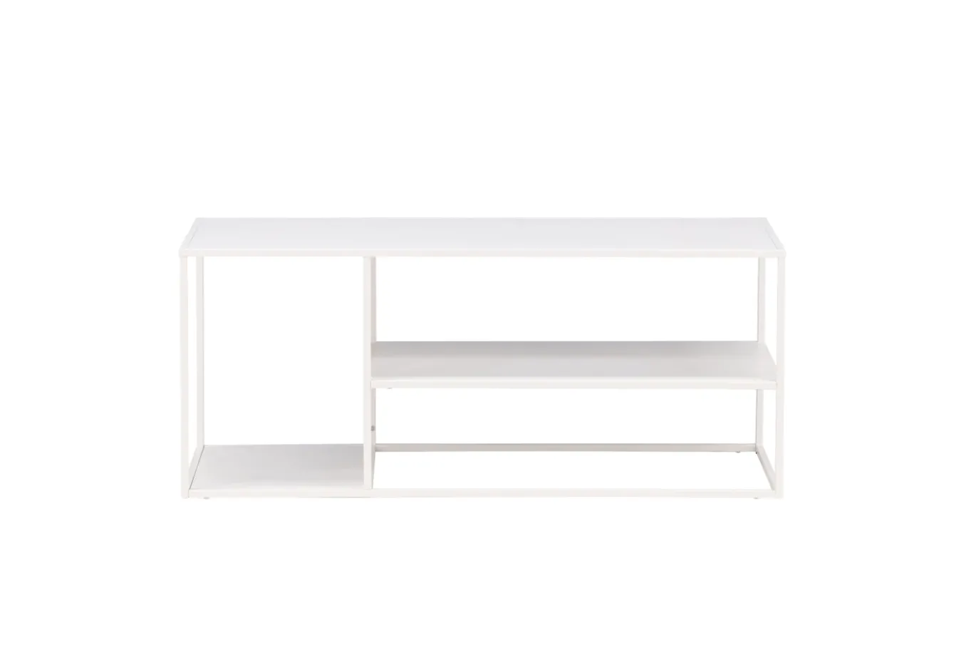 Fjôrd Salontafel Staal Wit 50x120cm