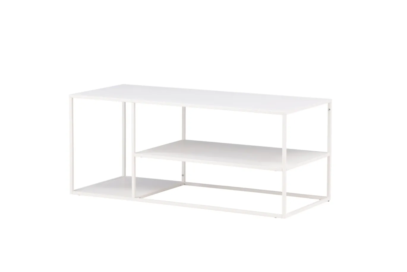 Fjôrd Salontafel Staal Wit 50x120cm