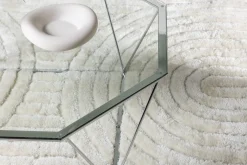 Fjôrd Salontafel Österlen Zilver 100cm Glas