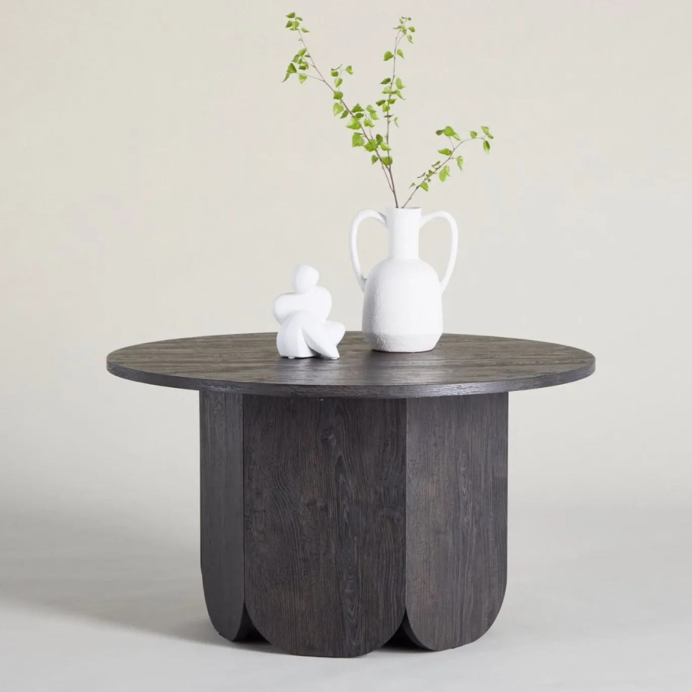Fjôrd Salontafel Tekla Zwart ⌀80cm