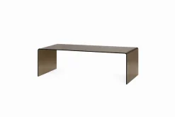 Fjôrd Salontafel Telemark Bruin Glas 120cm