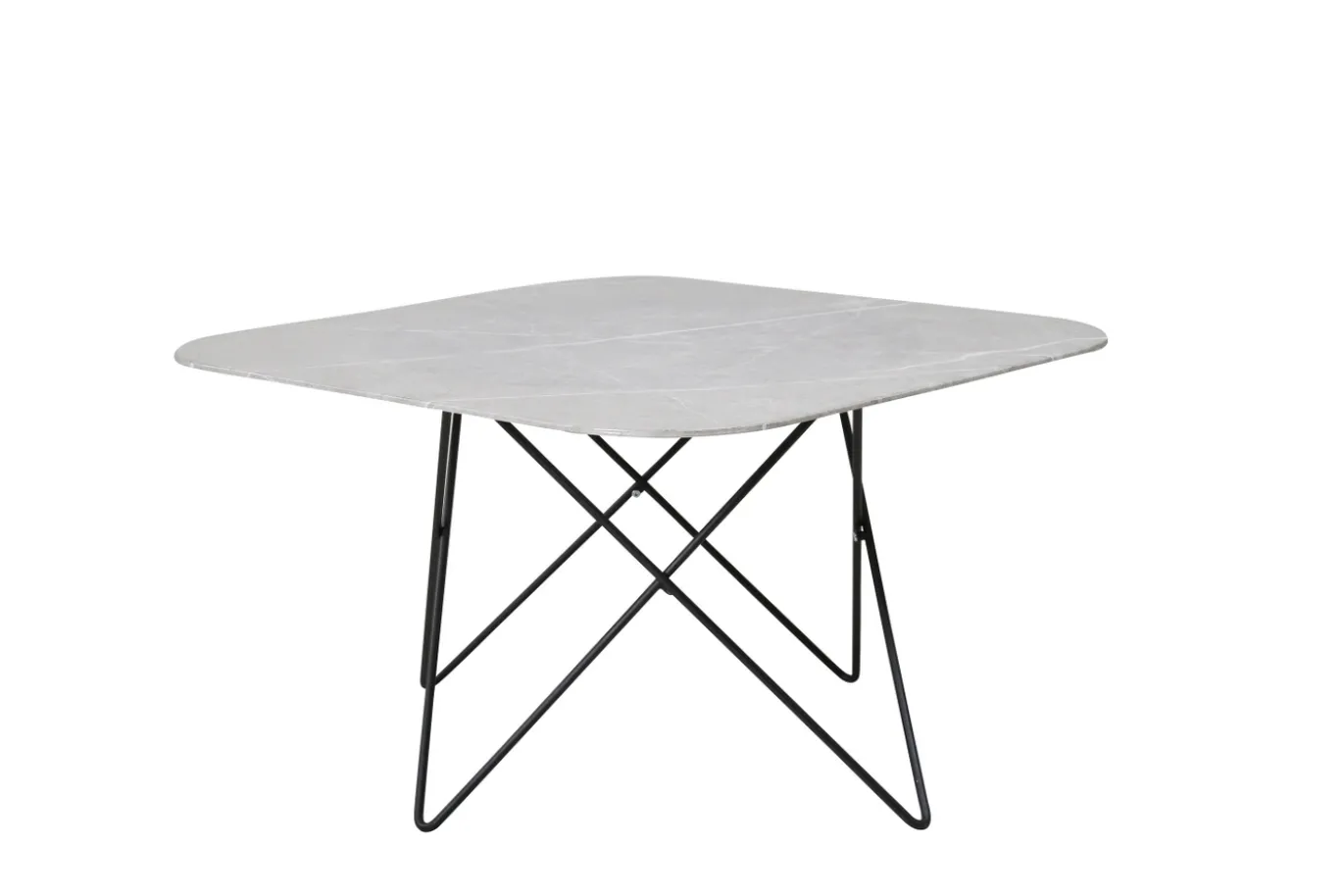 Fjôrd Salontafel Tristar Grijs Glas Marmer