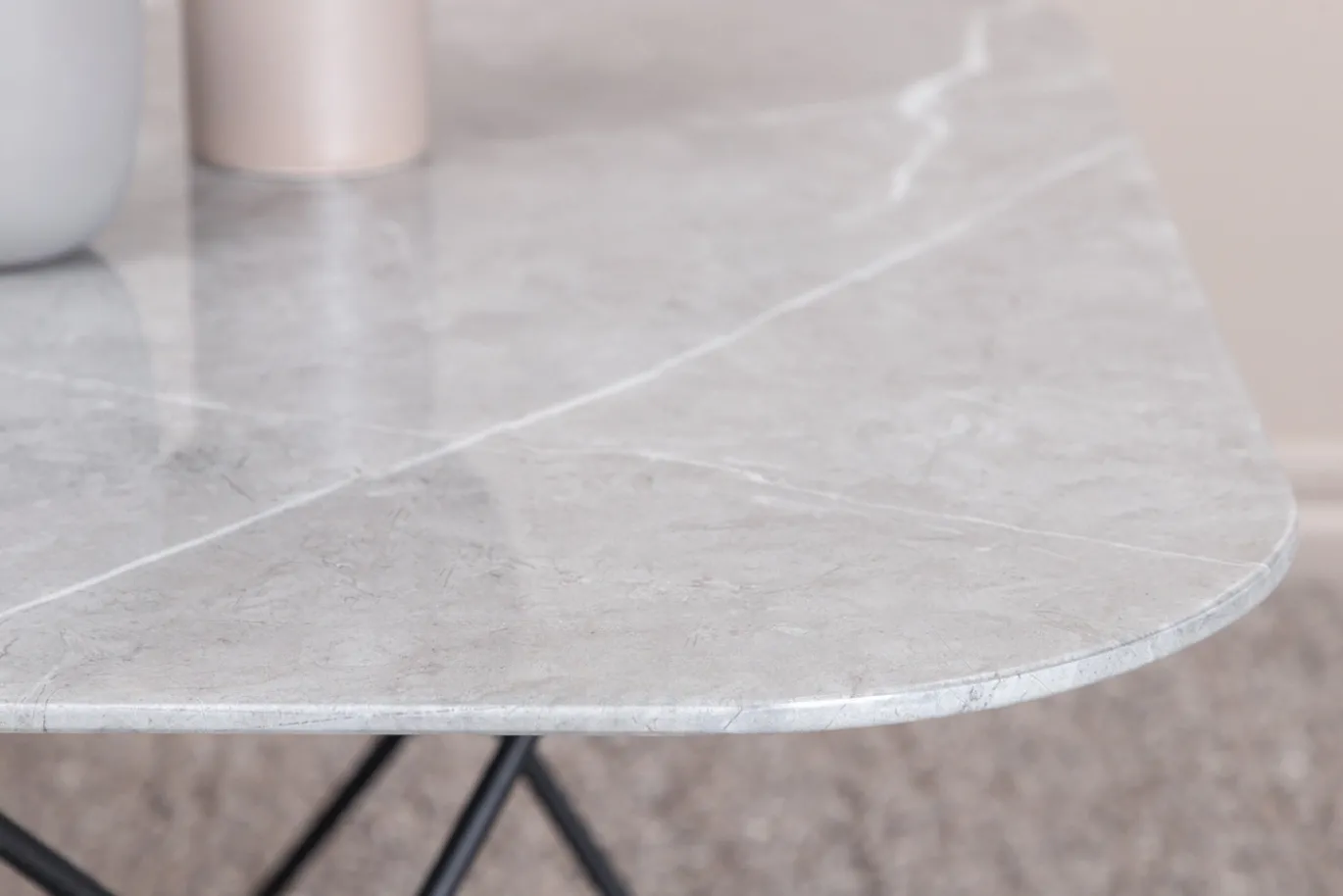 Fjôrd Salontafel Tristar Grijs Glas Marmer