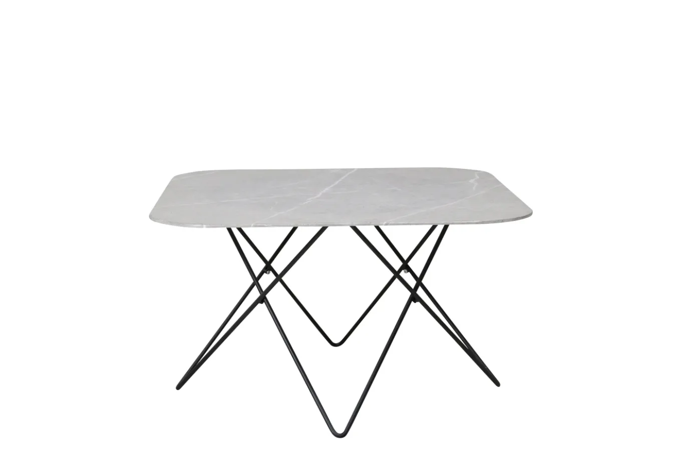 Fjôrd Salontafel Tristar Grijs Glas Marmer