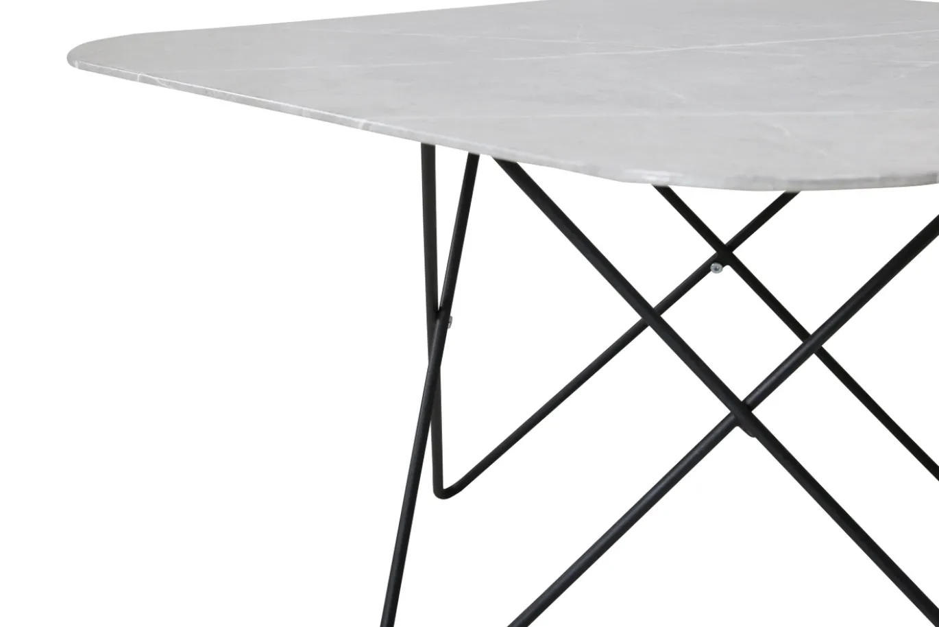 Fjôrd Salontafel Tristar Grijs Glas Marmer