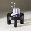 Fjôrd Salontafel Varberg Ø60cm Glossy Zwart