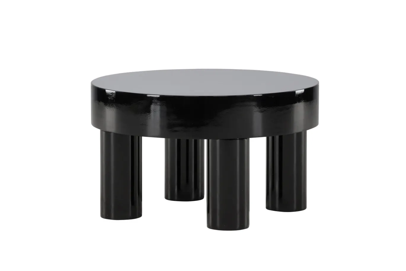 Fjôrd Salontafel Varberg Ø60cm Glossy Zwart