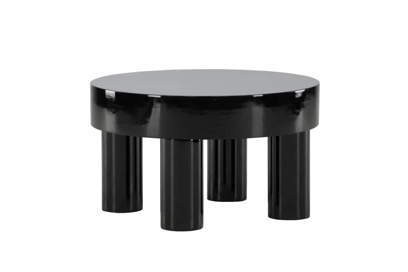 Fjôrd Salontafel Varberg Ø60cm Glossy Zwart