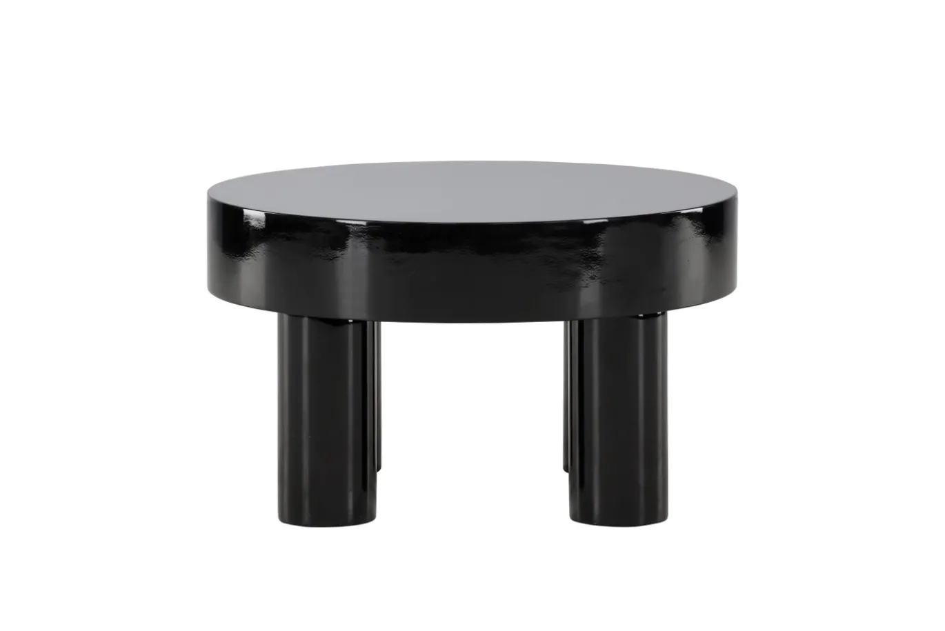 Fjôrd Salontafel Varberg Ø60cm Glossy Zwart