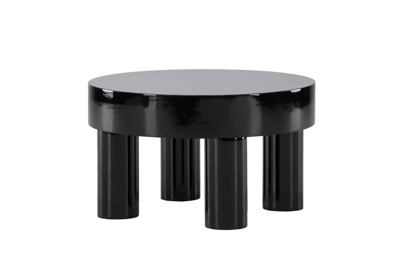 Fjôrd Salontafel Varberg Ø60cm Glossy Zwart