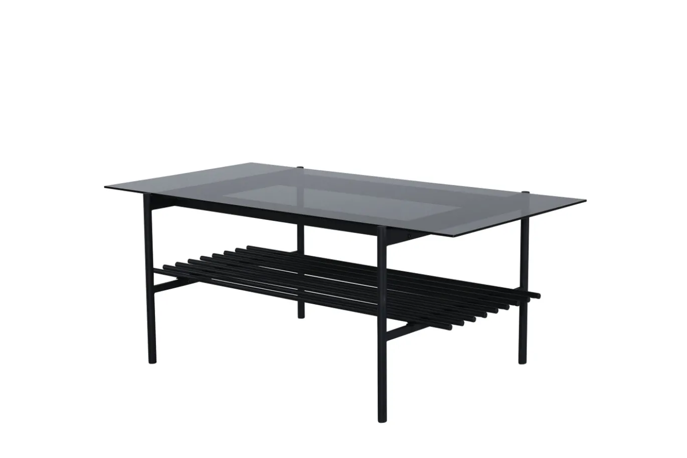 Fjôrd Salontafel Von Zwart Smoked Glas