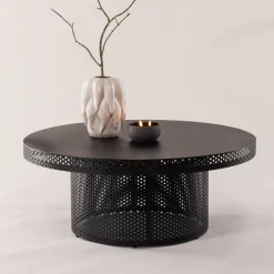 Fjôrd Salontafel West End x Josefin Lustig Zwart Metaal