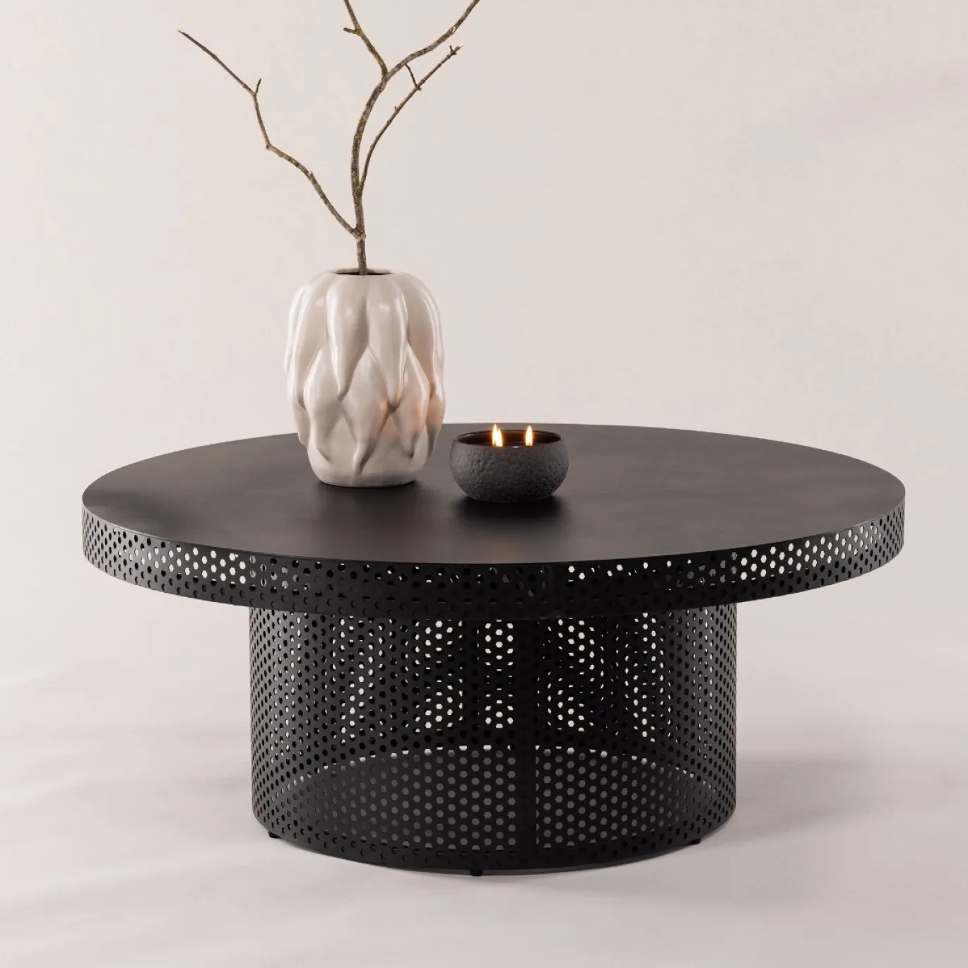 Fjôrd Salontafel West End x Josefin Lustig Zwart Metaal