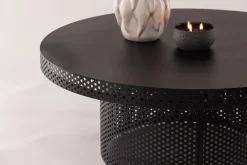 Fjôrd Salontafel West End x Josefin Lustig Zwart Metaal
