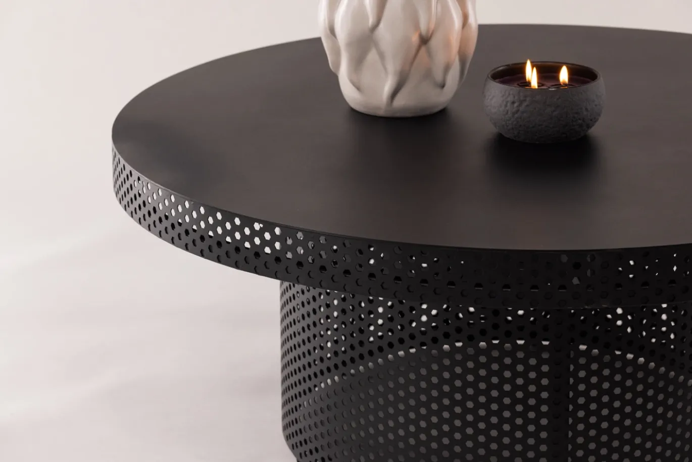 Fjôrd Salontafel West End x Josefin Lustig Zwart Metaal