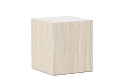 Fjôrd Salontafel York Beige Travertinlook 40x40cm