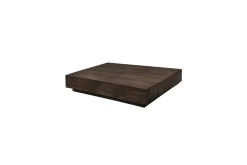 Fjôrd Salontafel York Donkerbruin MDF 80x80cm