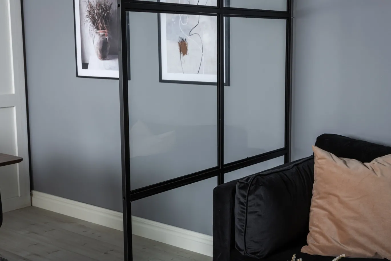 Fjôrd Scheidingswand Van Glas Leif 120x210cm