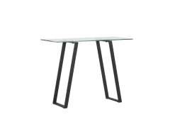 Fjôrd Sidetable Horten Chrome Zilver Glas