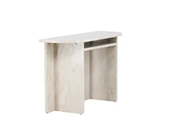 Fjôrd Sidetable Ålesund Marmerlook Beige