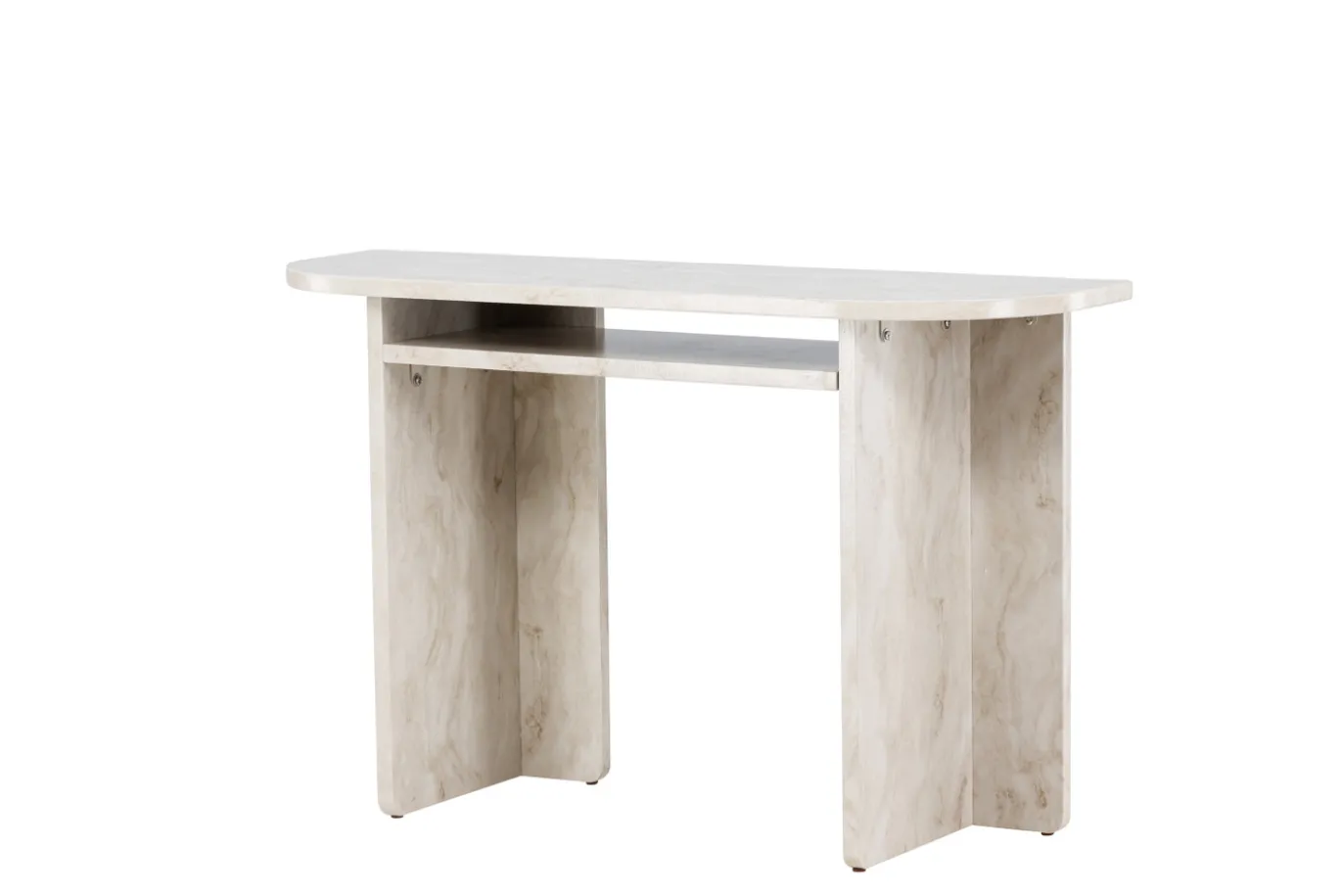 Fjôrd Sidetable Ålesund Marmerlook Beige