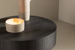 Fjôrd Sidetable Malung ⌀50cm Zwart