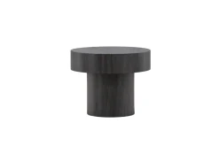 Fjôrd Sidetable Malung ⌀50cm Zwart