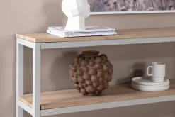 Fjôrd Sidetable Rise Dubbel Grijs Ash 110x30x70cm