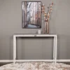 Fjôrd Sidetable Rise Wit/Betonlook 110x30x80cm